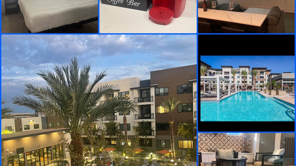 Desert Ridge Apartment | New listing special! Pool Side Cinema in Scottsdale next to Mayo Clinic