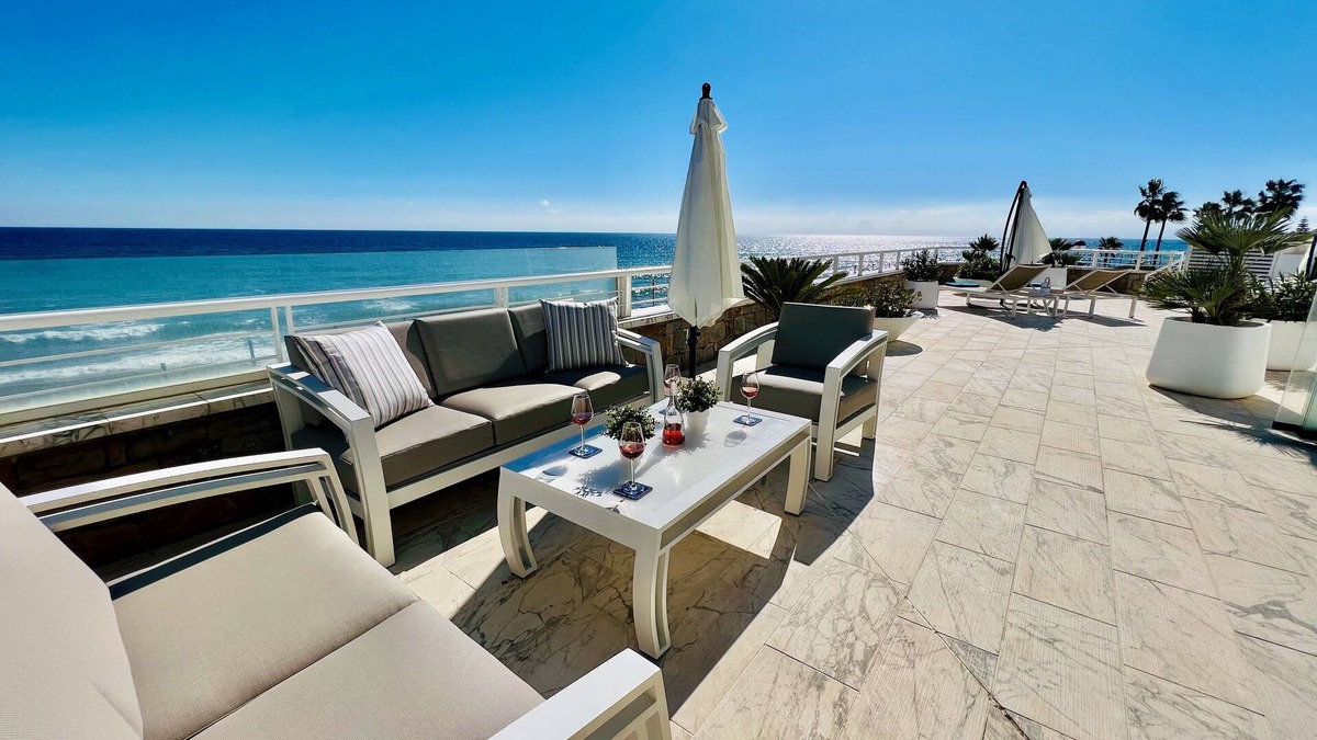 Casares del Mar Apartment | New Listing, Unique apartment beachfront. Large terrace to the sea