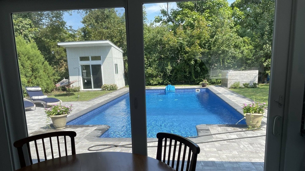 Remsenburg House | NEW LISTING Walk to the Bay Newly Renovated Home with Heated Saltwater Pool
