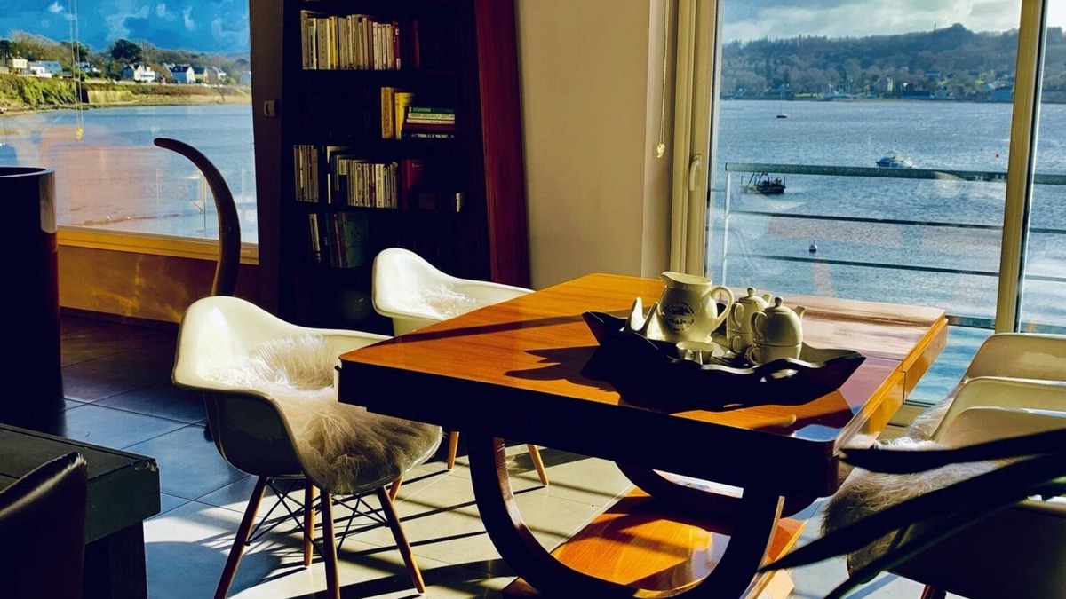 Le Relecq-Kerhuon House | NEW!LOFT EXCEPTIONAL SEA VIEW 1 bedrooms/bathroom TERRACE merPATIO, PERGOLAS 10 m