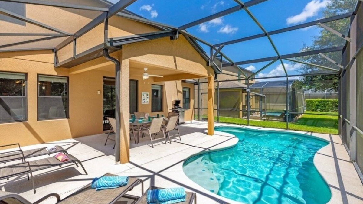 Cypress Pointe Villa | NEW! Luxury 4BR Retreat w/Pool, Game Room & Close to Disney Attractions