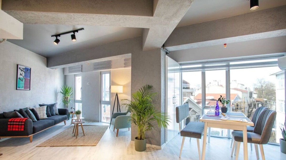 Bakırkoy Apartment | NEW! Luxury Loft Flat 5 mins away by the Sea
