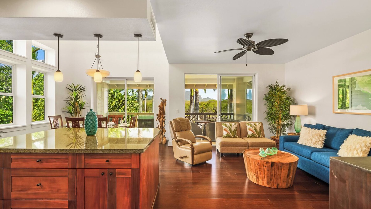 Poipu Condo | New! Luxury Split-Level Retreat at Pili Mai 15E