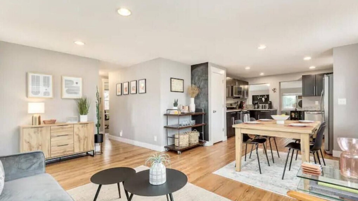Arvada Plaza Area House | NEW! Modern 2 Bed/2BA House - walkable to Olde Town!