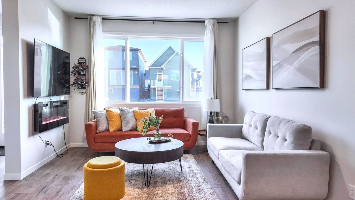 Keith House | New Modern 5BR|3.5BA|2 Living Rms|2Full Kitchen|Arcade Games|near Banff|Sleep10