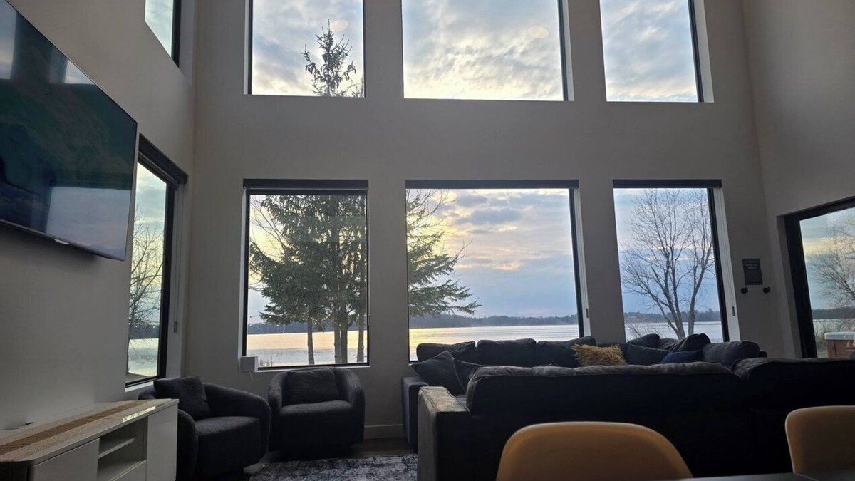 Rush City Cabin | New Modern Lakefront Cabin on West Rush Lake