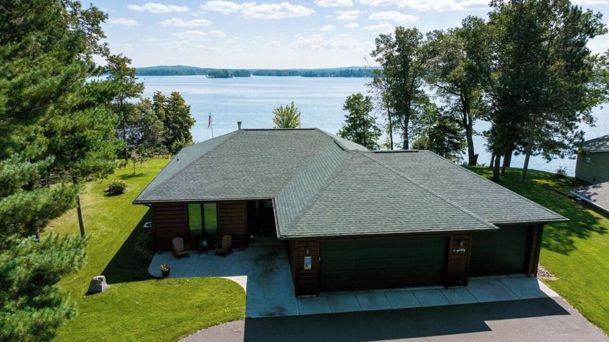 Spooner House | New Nautical Neighbors Lake Home on Spooner Lake, sleeps 16