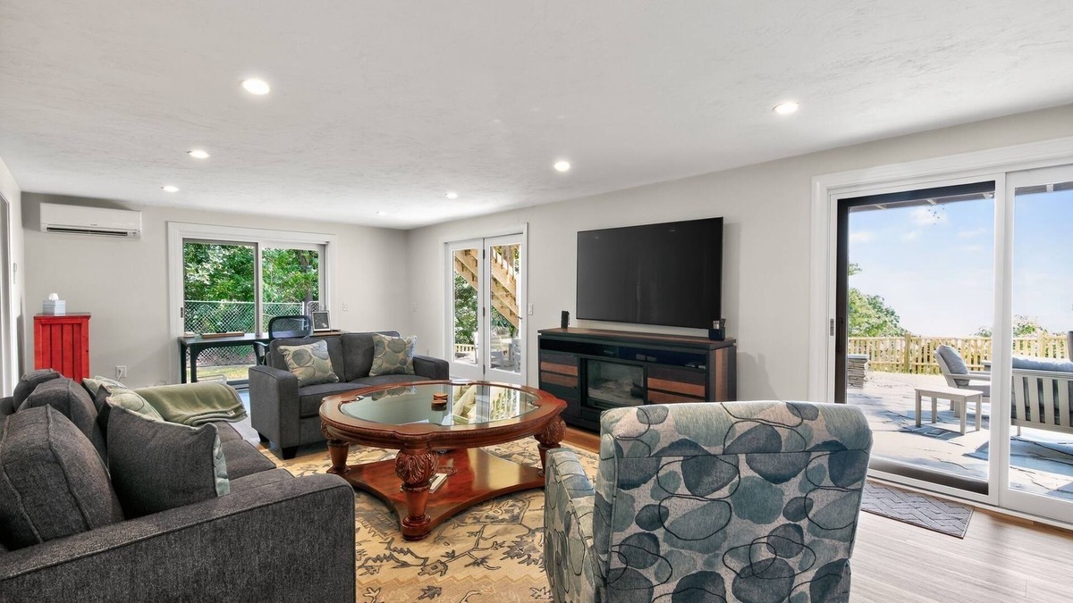 Plymouth Villa | NEW! Ocean Views & Private Beach 3BR Nature Escape