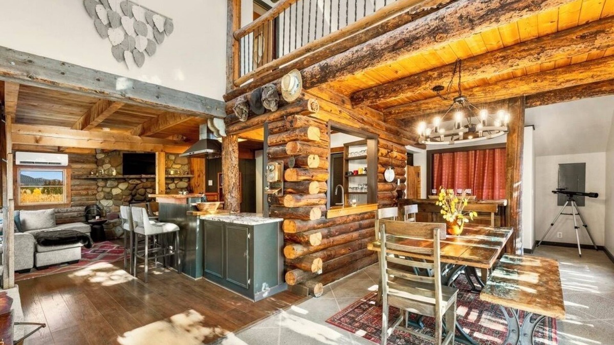 Crested Butte Cabin | NEW Oh-Be-Joyful Ranch! Private cabin w hot tub & huge stone fireplace!