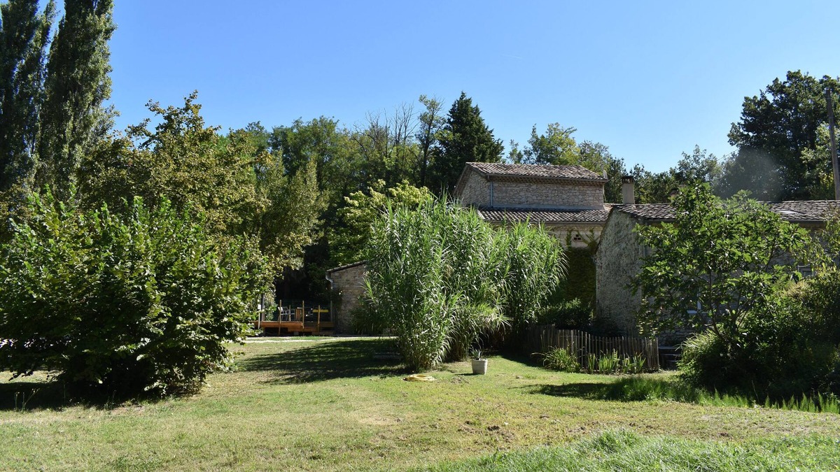 La Begude-de-Mazenc House | NEW - Old water mill located in Drôme Provençale