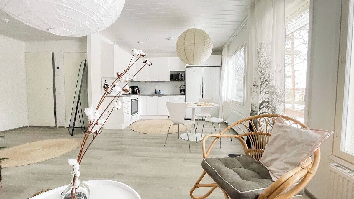Haapavesi House | New one-bedroom apartment in the heart of Finland, in a beautiful small village.