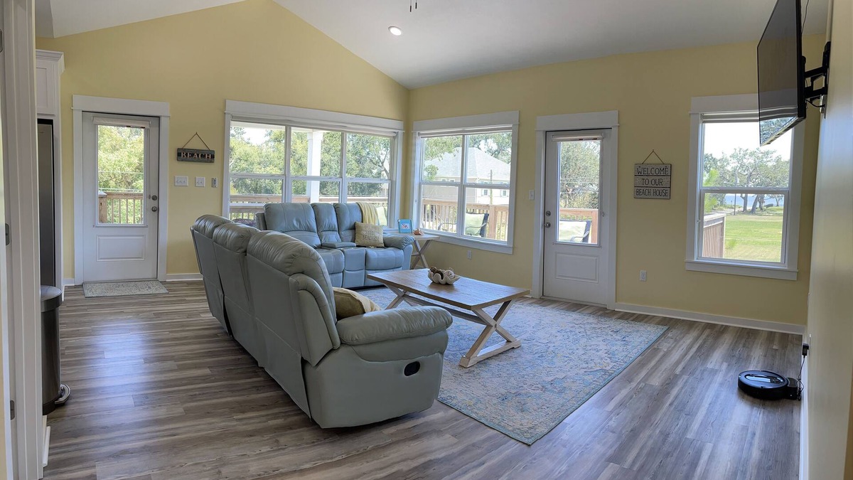 Henderson Point House | New Pass Christian Home with Ocean Views