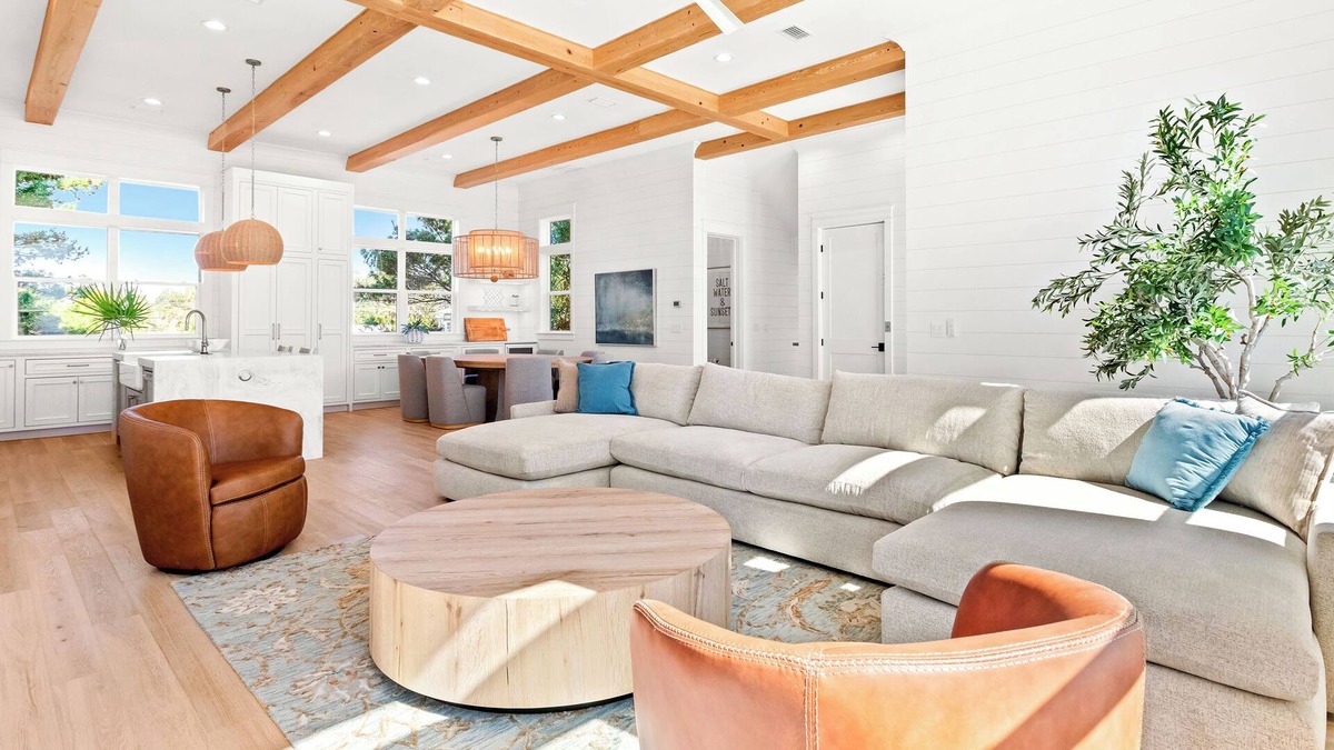 Inlet Beach House | NEW Pet Friendly Home with Gulf Views, Bikes, Elevator, and More. Must See!