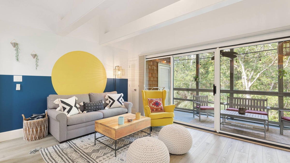 West Beach Village Villa | New reno, Boho-style "treehouse" at the beach!
