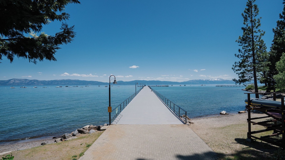 Tahoe Sierra Estates Condo | New Rental at Tahoe Tavern Condo w Pool/Pier/Tennis & BUOY Rental