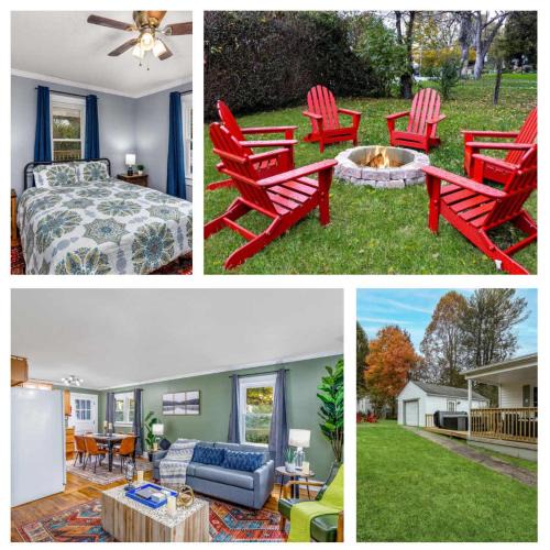 Summerlee House | New River Gorge Cottage w Hot Tub, Fire Pit, Grill
