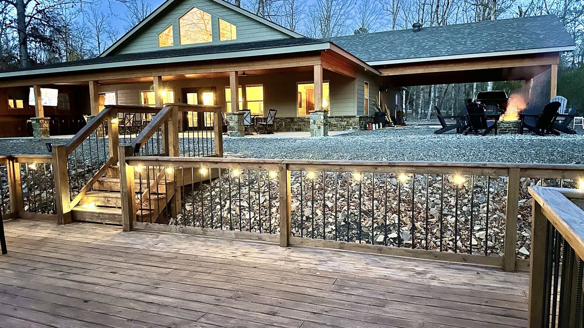 Murfreesboro House | New Riverfront Lodge on Little Missouri River/Crater of Diamonds & Lake Greeson