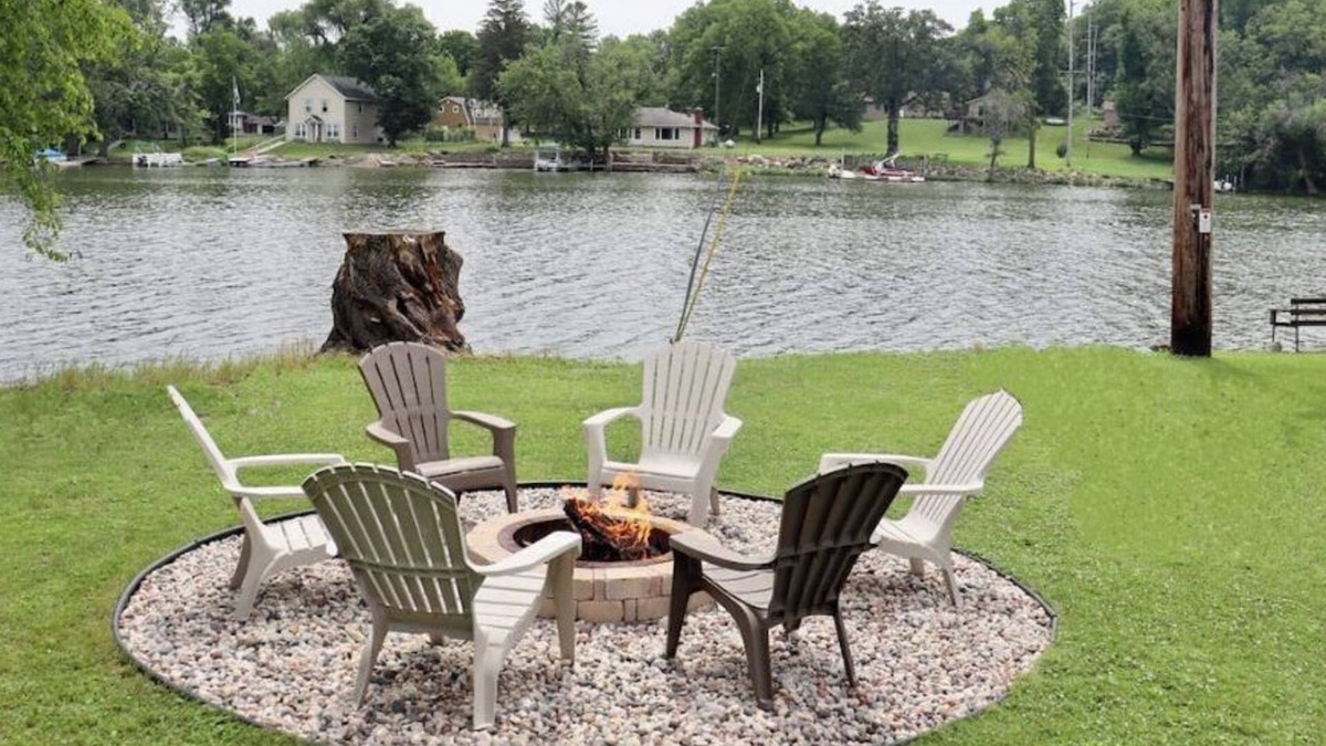 Edgerton House | NEW! Rock River Escape ~Waterfront home W/Pier