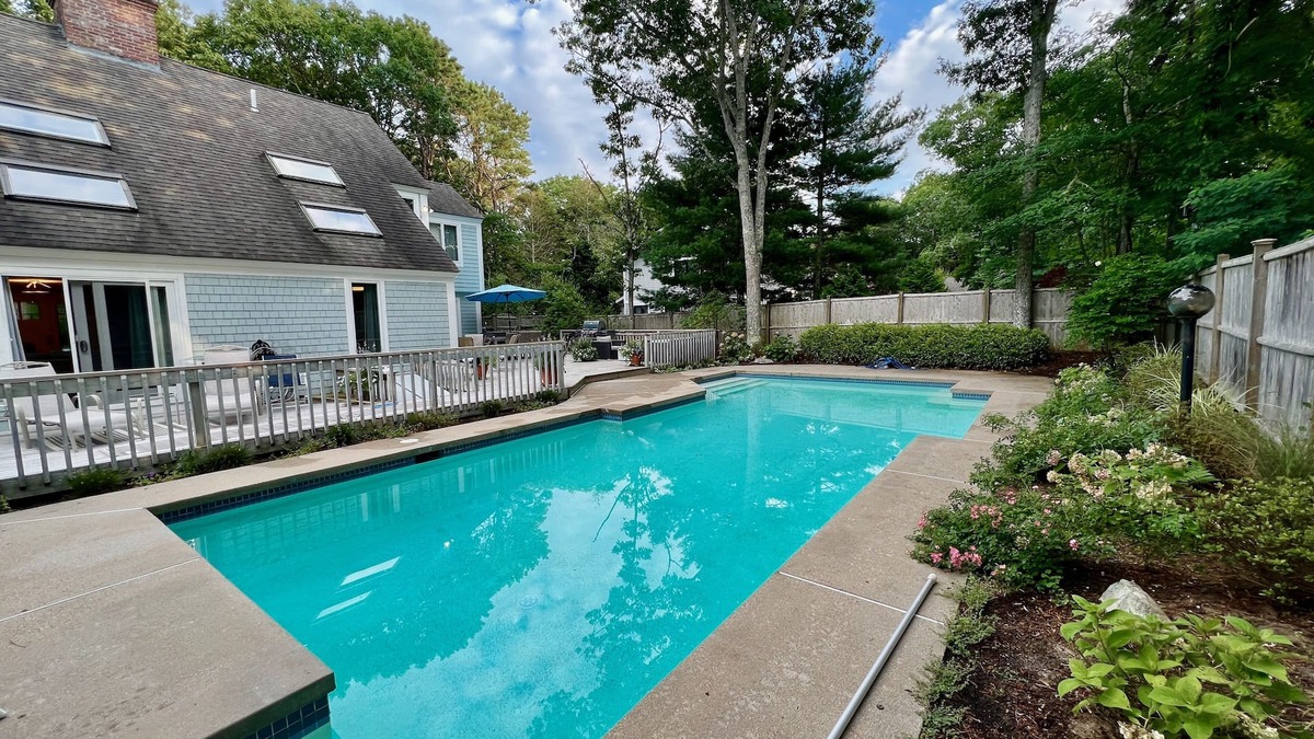 Mashpee House | New Seabury Home with Heated Pool and Hot Tub