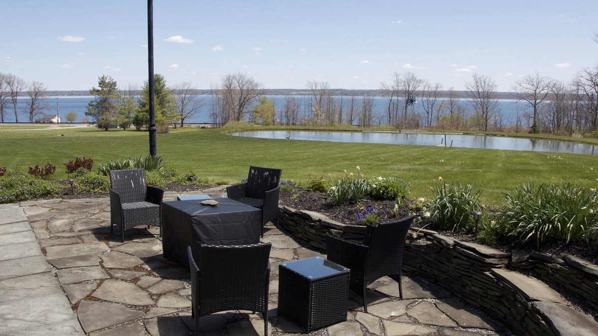 Town of Benton Ski Chalet | NEW Seneca Lake View Chalet with Pond