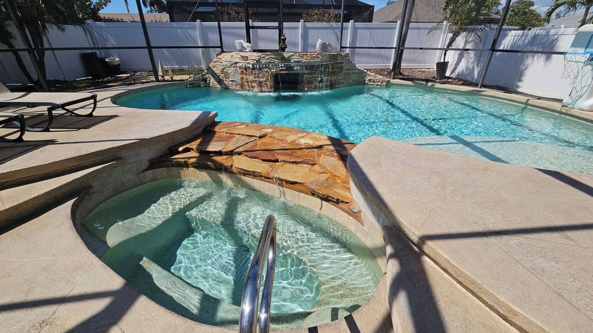 Naples Park House | NEW! Serene House with Spectacular Heated Pool/Spa, FREE Bikes, Amenities, Beach