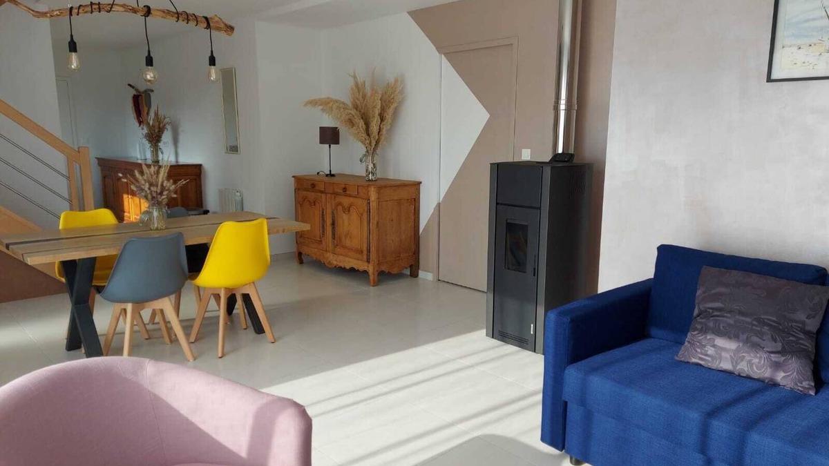 Saint-Jean-de-la-Riviere House | New, single-storey Océane gite for up to 6 people, 450m from the beach