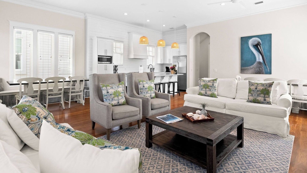 Inlet Beach House | NEW Spacious Home with Bikes, Private Beach Access and Community Pool