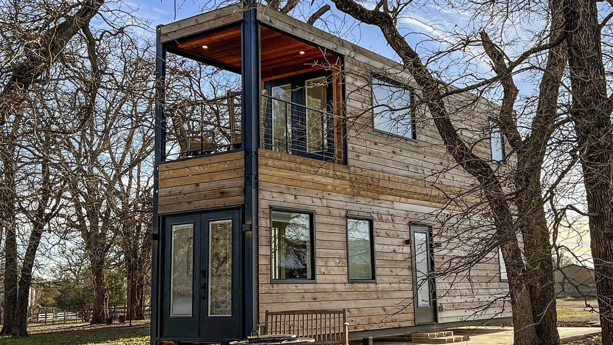 Waco House | NEW! The Flagship 2 Story Container Home