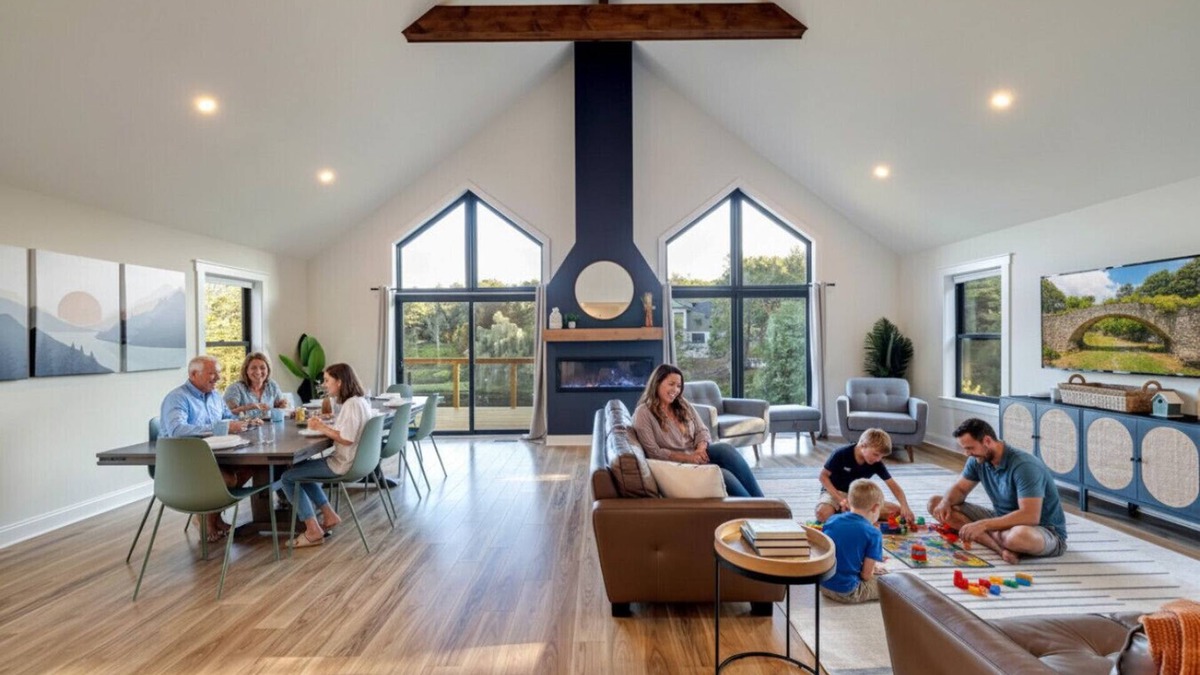 Long Pond House | NEW The Nordic Lakehaus| Hot Tub & Theater Room