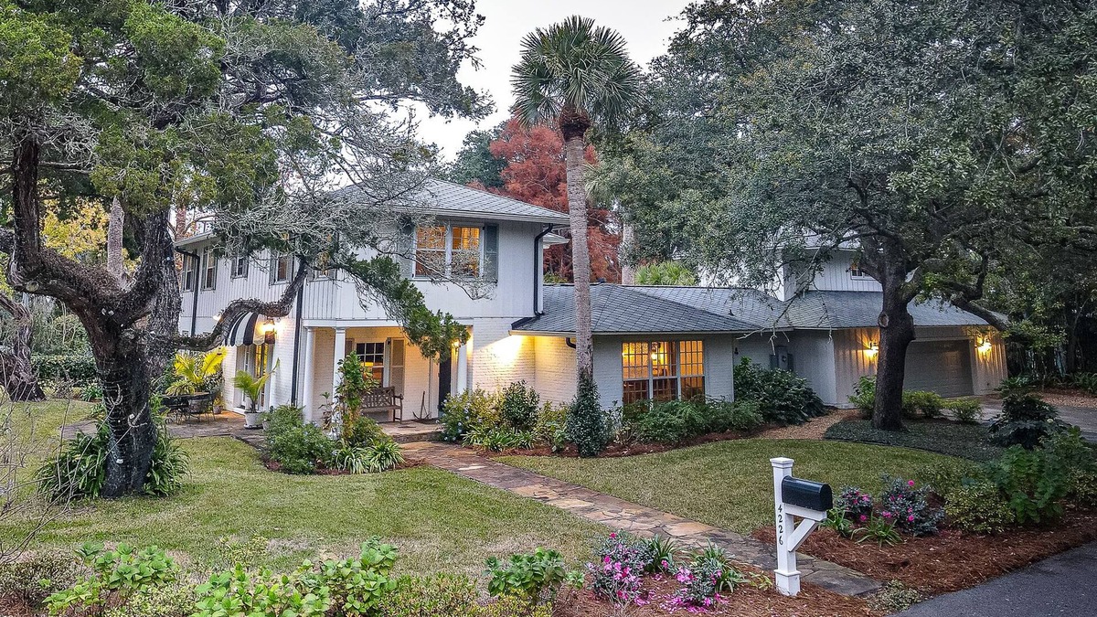 East Beach House | New to VRBO, large family home with private pool and steps to the beach!
