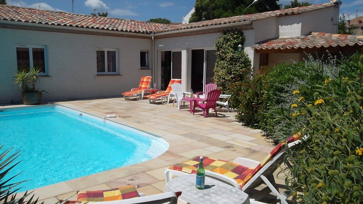 Saint-Genies-de-Fontedit Villa | NEW VILLA, PRIVATE POOL, quiet, close to beaches