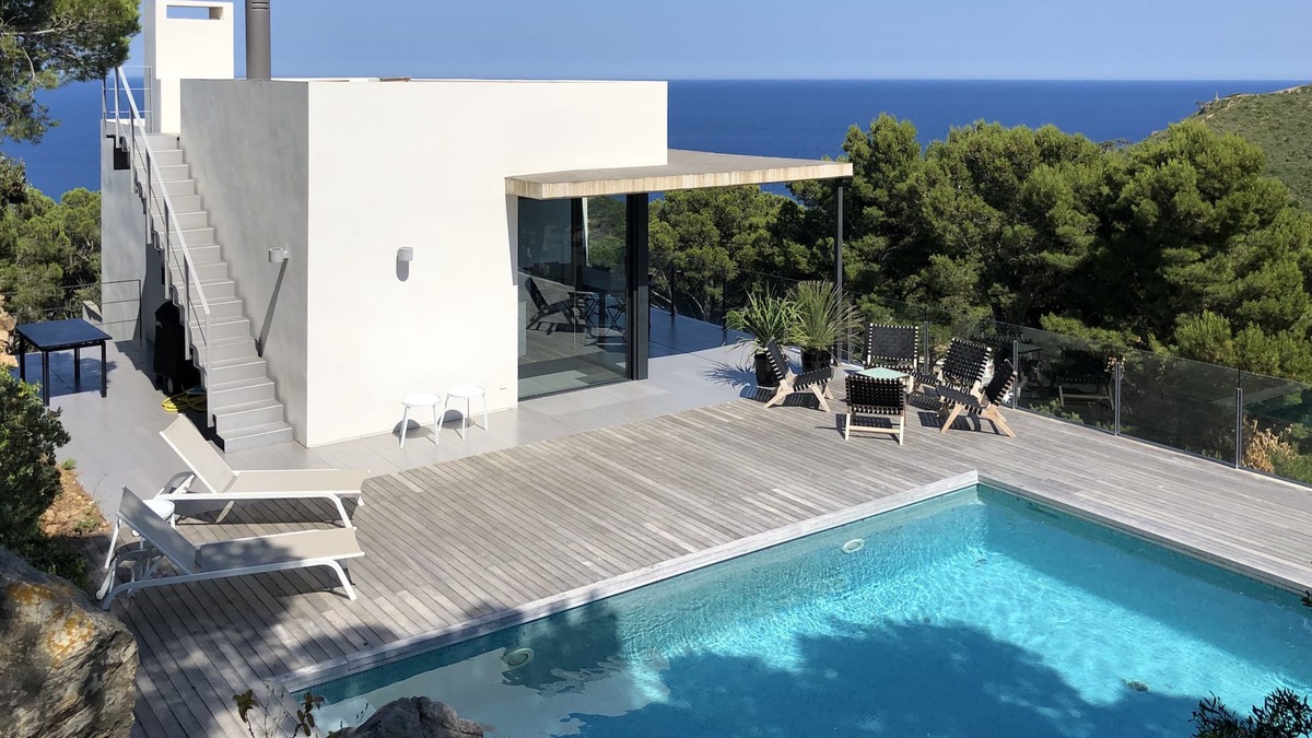 Sa Tuna Villa | New villa, 5 bedrooms/12 beds, sea view, quiet, private pool, 5 mins walk to beach