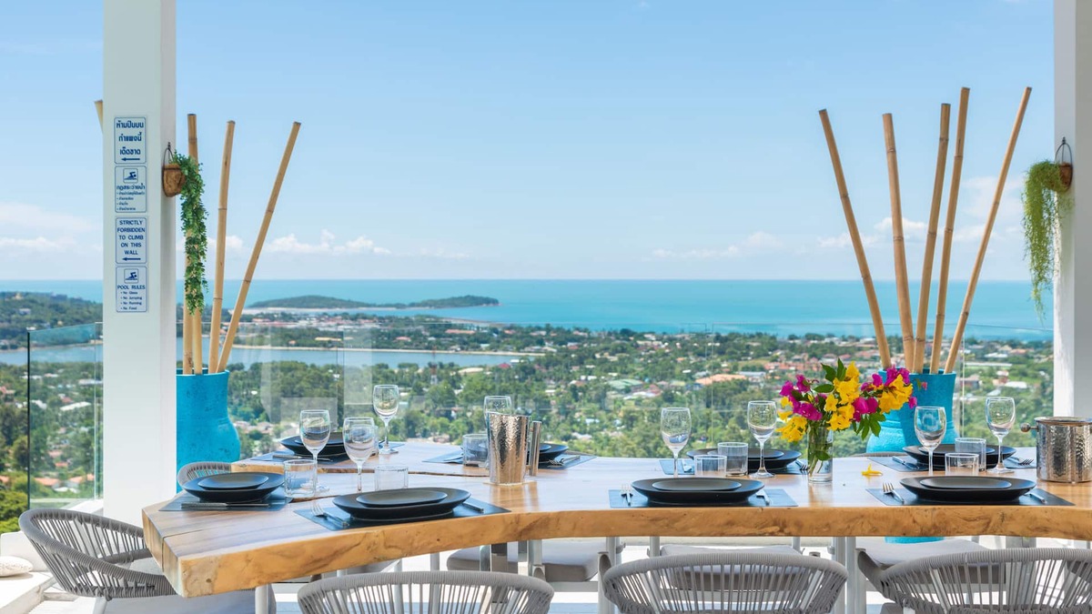 Bophut Villa | New Villa Melissa 5BR Infinity Pool Panoramic Sea View