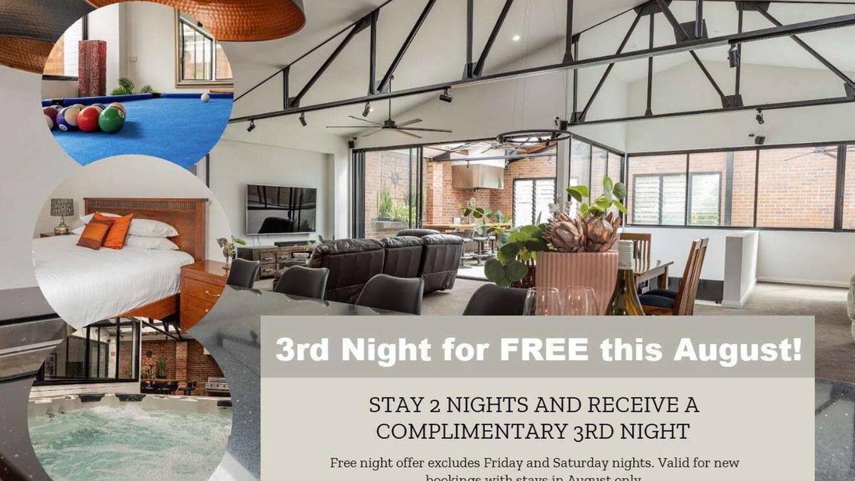 Newcastle West House | Newcastle Penthouse - Spa, Pool Table, City Center