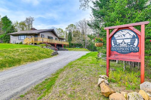 Essex County House | Newcomb Retreat with Mountain Views and Fire Pit!
