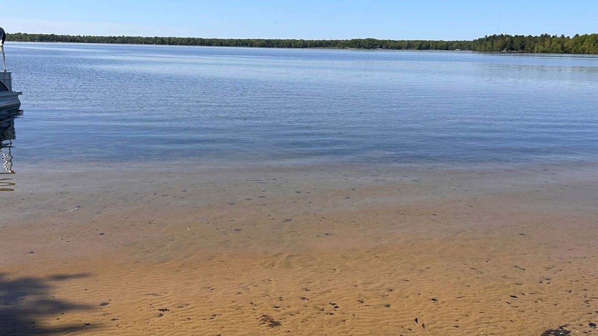 Kalkaska House | Newley renovated waterfront home with private beach area