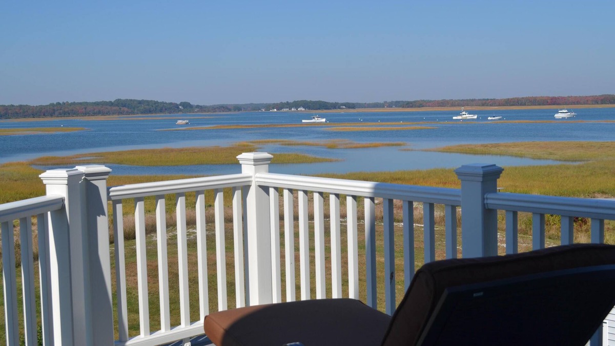 Pine Point House | Newly built 5 bedrooms with great water/marsh views, Central air, Pickleball