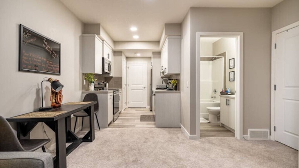 Sage Hill House | Newly built and tastefully furnished legal one bedroom private guest suit.