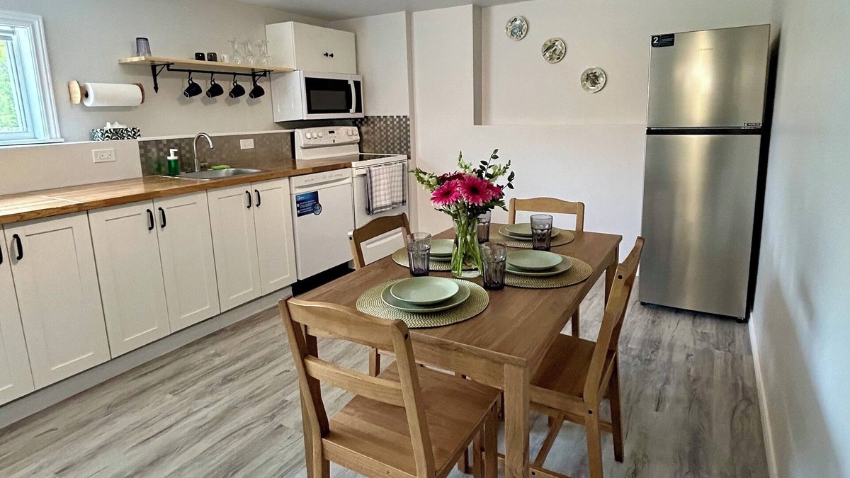 Bridgewater Apartment | Newly built apartment with private entrance has 2 bedrooms, 1 bathroom.