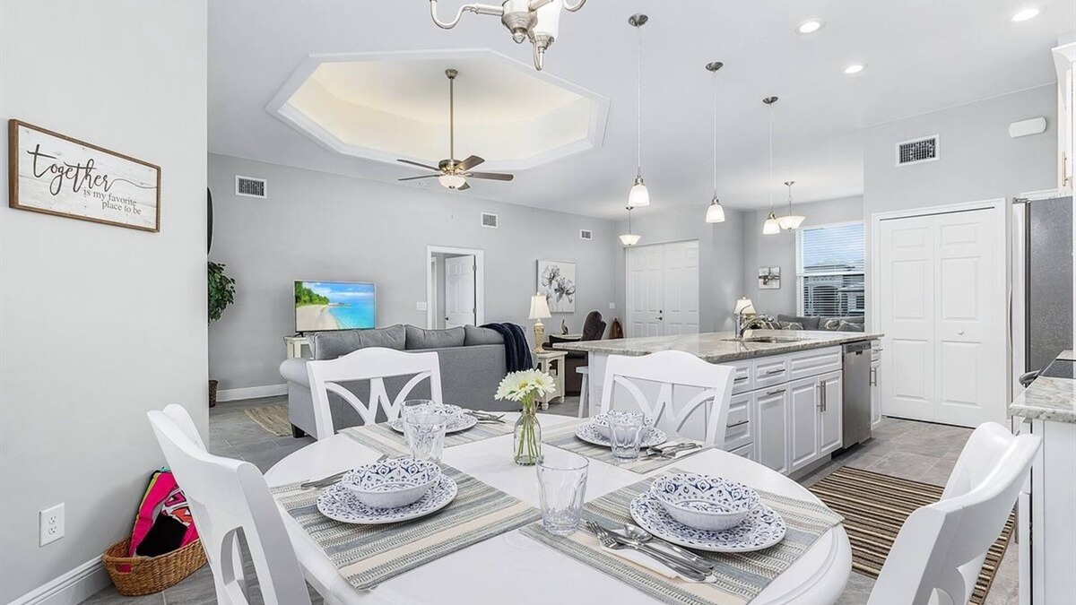 Burnt Store House | Newly built. Heated pool. Ideal for poolside relaxing and romantic gateways