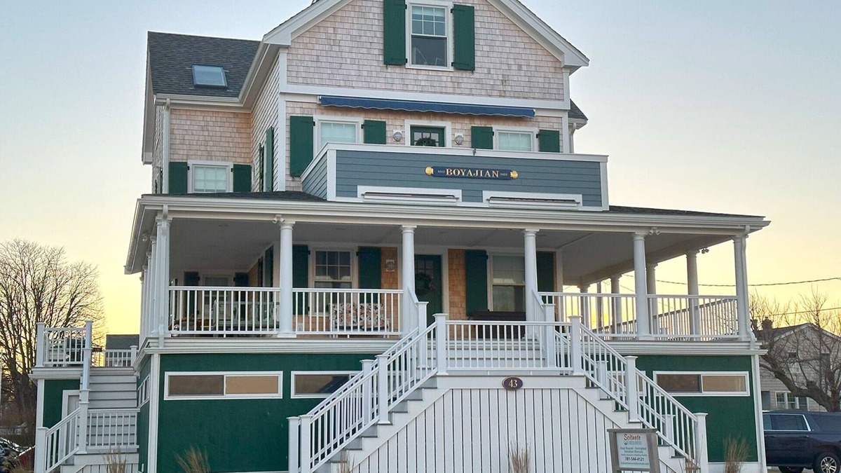 Scituate Villa | Newly built replica of our family's 1912 cottage.