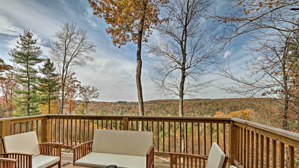 Narrowsburg Cottage | Newly Built & Secluded Catskill Cottage w/ Views!