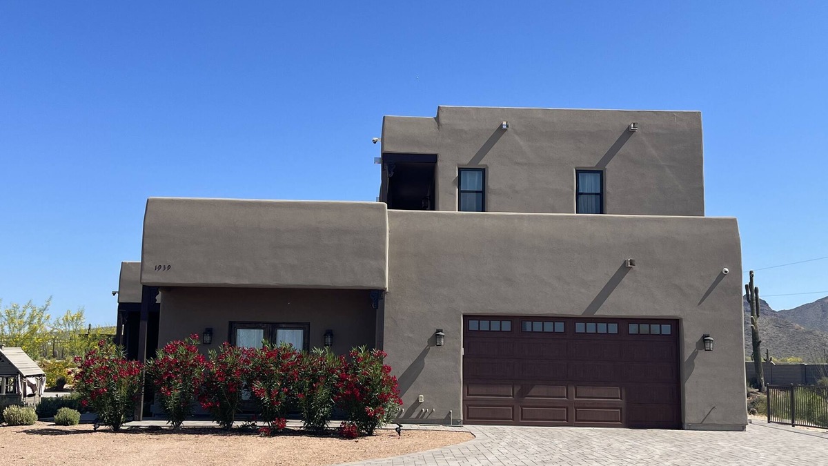 Mesa House | Newly built upper level casita with heated pool, Jacuzzi and state park views!