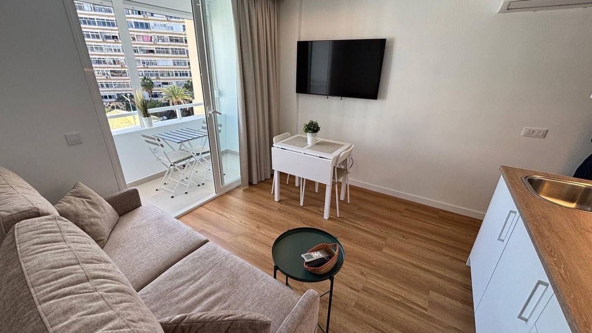 San Fernando Apartment | Newly renovated apartment with balcony, pool, and parking.