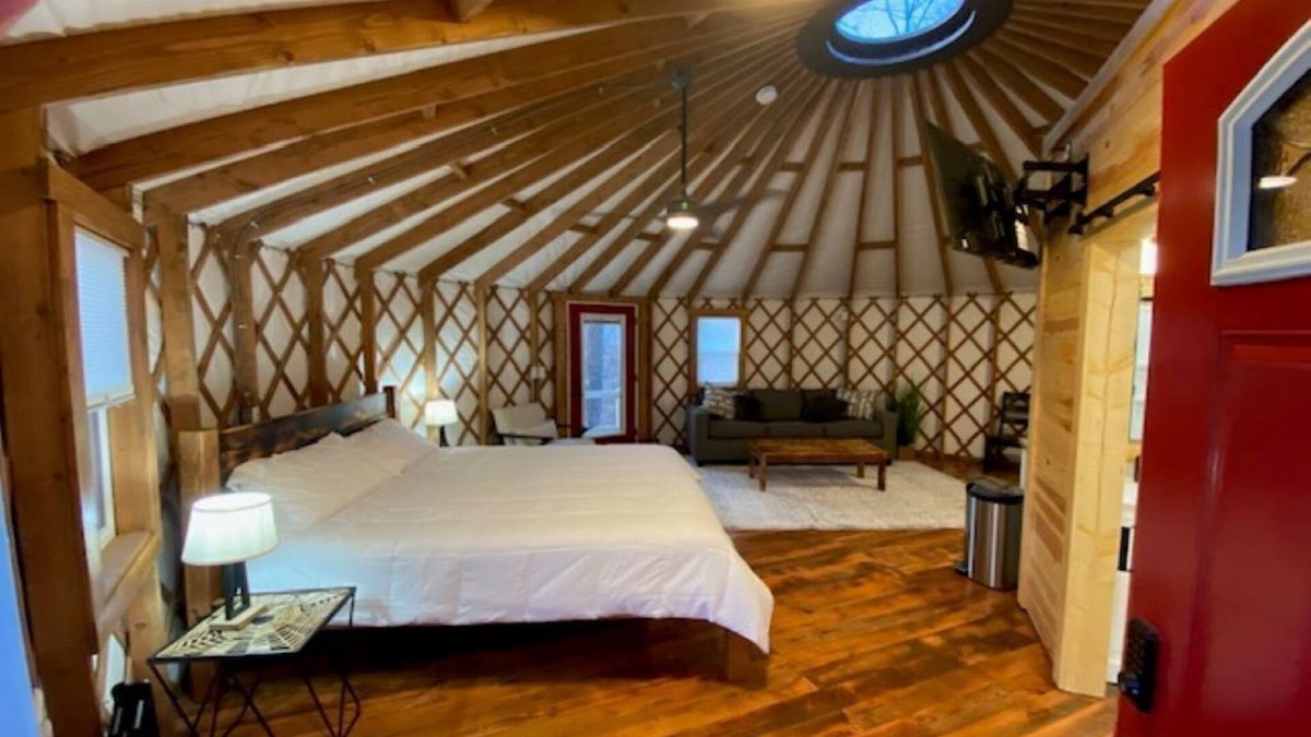 Logan Cabin | Newly Listed Yurt in Hocking County