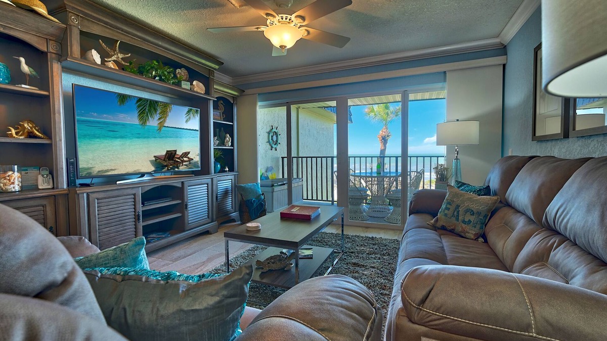 Indian Rocks Beach Condo | Newly Remodeled Beautiful Beachfront direct view of the Gulf and a heated pool.