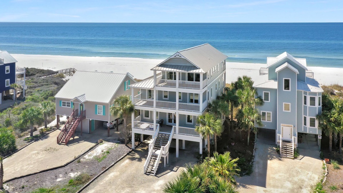Cape San Blas House | 🌊Newly Remodeled 7BR Gulf Front Home with Elevator-Moonstruck🌊