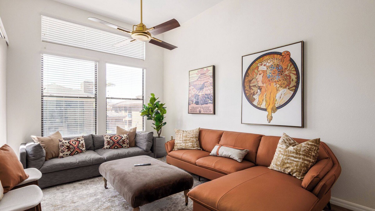 Desert View Village Condo | NEWLY remodeled and designer condo overlooking pool in prime Scottsdale location