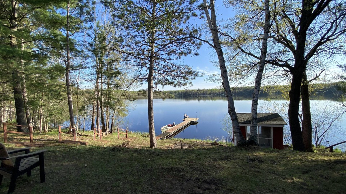 Spooner Cabin | Newly remodeled cabin on quiet lake w/no public access in Spooner, WI.