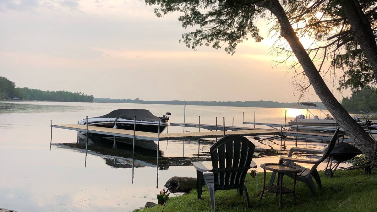 Remer Cabin | Newly remodeled lakeside cabin at Balsam Bay Resort on Big Sand Lake.